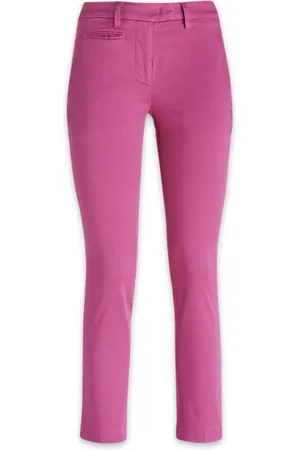 Dondup Dames, Broeken, Roze, Maat: W26 Katoen