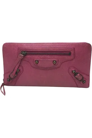 Balenciaga Dames, Pre-owned, Roze, Maat: ONE Size Leer