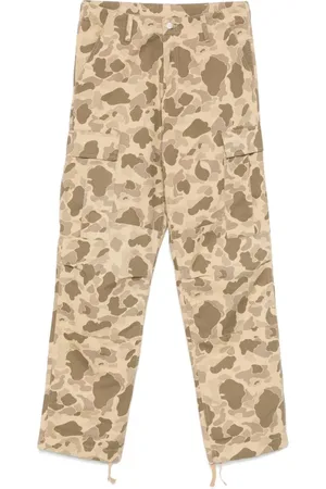 Carhartt Heren, Broeken, Bruin, Maat: W31 Zijde