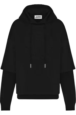 Jean Paul Gaultier Dames, Sweatshirts & Hoodies, Zwart, Maat: XS Katoen