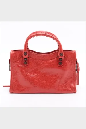 Balenciaga Dames, Pre-owned, Rood, Maat: ONE Size Leer