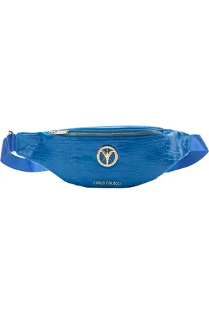 Carlo Colucci Unisex, Tassen, Blauw, Maat: ONE Size
