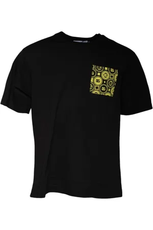 Dolce & Gabbana Heren, Tops, Zwart, Maat: XL Katoen
