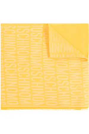 Moschino Unisex, Accessoires, Geel, Maat: ONE Size Katoen