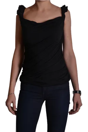 Dsquared2 Dames, Tops, Zwart, Maat: L
