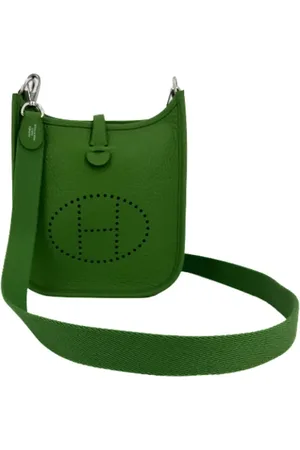 Hermès Dames, Pre-owned, Groen, Maat: ONE Size Leer
