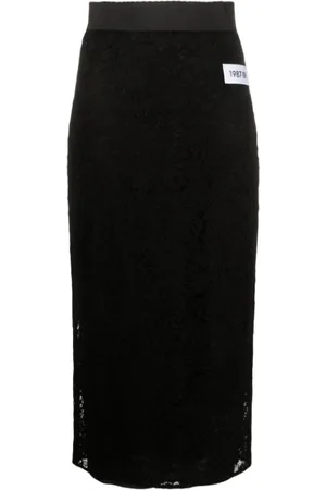 Dolce & Gabbana Dames, Rokken, Zwart, Maat: XS Zijde