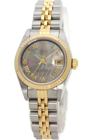 Rolex Dames, Pre-owned, Zwart, Maat: ONE Size