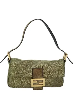 Fendi Dames, Pre-owned, Groen, Maat: ONE Size