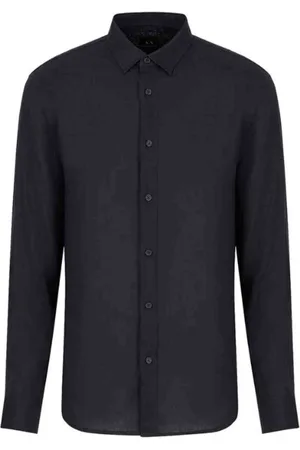 Armani Exchange Heren, Overhemden, Blauw, Maat: XS