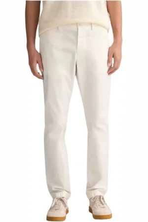 GANT Heren, Jeans, Wit, Maat: W31 Katoen