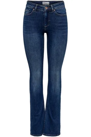 ONLY Dames, Jeans, Blauw, Maat: XS L30 Katoen
