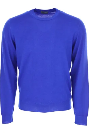 DRUMOHR Heren, Sweatshirts & Hoodies, Blauw, Maat: M