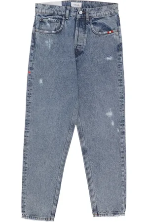 AMISH Heren, Jeans, Blauw, Maat: W36 Denim