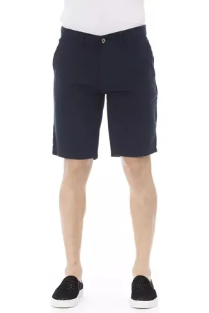 BALDININI Heren, Korte broeken, Blauw, Maat: XS Katoen