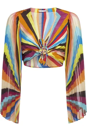 ALICE+OLIVIA Dames, Blouses & Shirts, Veelkleurig, Maat: M Viscose