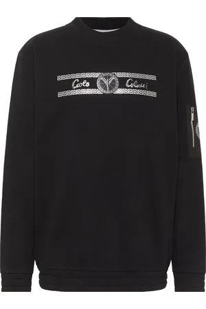 Carlo Colucci Heren, Sweatshirts & Hoodies, Zwart, Maat: L