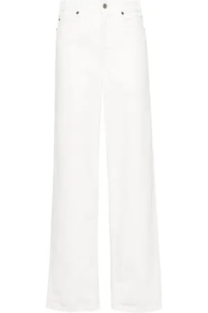 Céline Dames, Jeans, Wit, Maat: W27 Denim