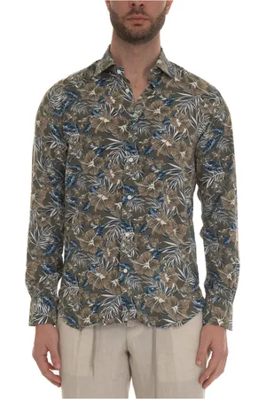 Carrel Heren, Overhemden, Groen, Maat: 3XL Leer