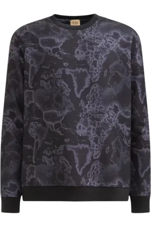 ALVIERO MARTINI 1A CLASSE Heren, Sweatshirts & Hoodies, Zwart, Maat: S Katoen