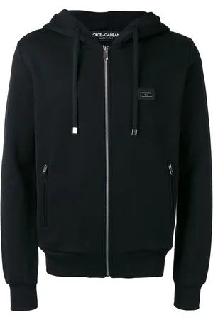 Dolce & Gabbana Heren, Sweatshirts & Hoodies, Zwart, Maat: M