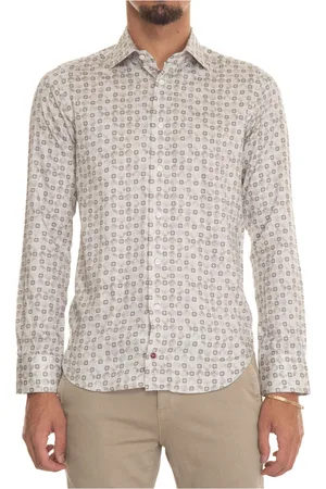 Carrel Heren, Overhemden, Wit, Maat: 3XL Katoen