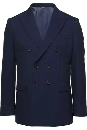REVERES 1949 Heren, Jassen, Blauw, Maat: 2XL Katoen