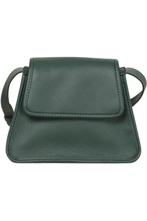Gianni chiarini Dames, Tassen, Groen, Maat: ONE Size Leer