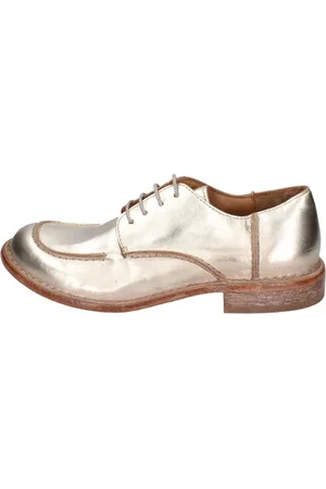 Moma Dames, Schoenen, Geel, Maat: 37 EU Leer