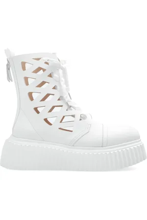 AGL ATTILIO GIUSTI LEOMBRUNI Dames, Schoenen, Wit, Maat: 37 EU Leer