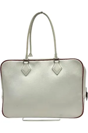 Hermès Dames, Pre-owned, Wit, Maat: ONE Size Leer