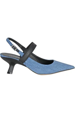 vic matiè Dames, Schoenen, Blauw, Maat: 36 1/2 EU Denim