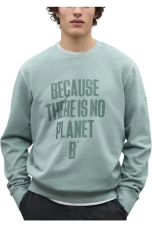 ECOALF Heren, Sweatshirts & Hoodies, Groen, Maat: XL