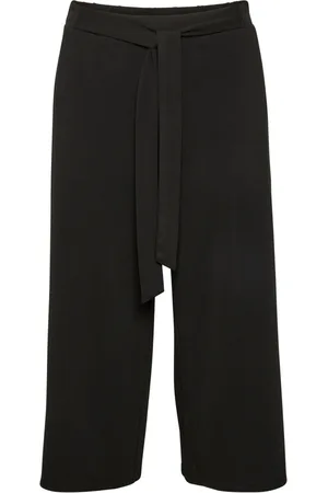 Kaffe Dames, Broeken, Zwart, Maat: XS