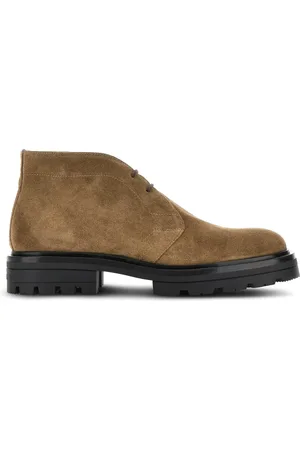 Hogan Heren, Schoenen, Bruin, Maat: 42 1/2 EU Suède