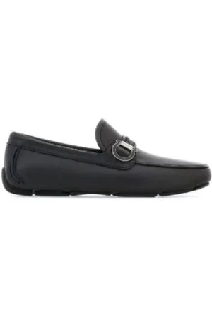 Salvatore Ferragamo Heren, Schoenen, Zwart, Maat: 42 1/2 EU Leer