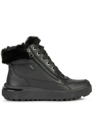 Geox Dames, Schoenen, Zwart, Maat: 38 EU Leer