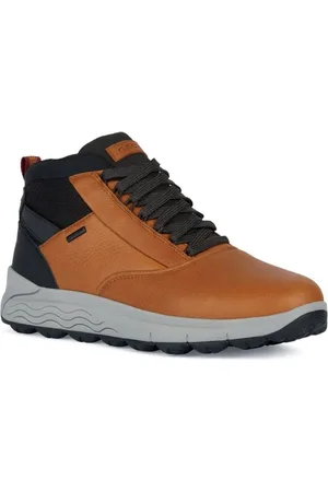 Geox Heren, Schoenen, Oranje, Maat: 46 EU Katoen