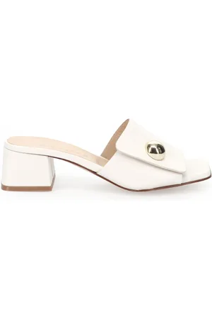 SANGIORGIO Dames, Schoenen, Wit, Maat: 40 EU Leer