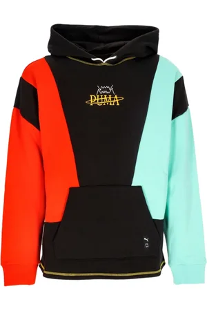PUMA Heren, Sweatshirts & Hoodies, Veelkleurig, Maat: S Katoen