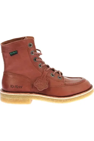 Kickers Dames, Schoenen, Rood, Maat: 41 EU Leer