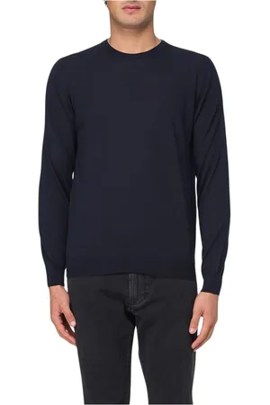 DRUMOHR Heren, Truien, Blauw, Maat: 2XL