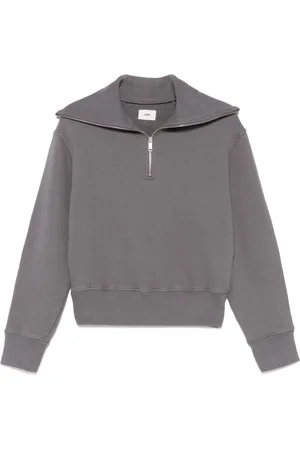 Autry Dames, Sweatshirts & Hoodies, Grijs, Maat: XS Katoen