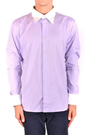 Bikkembergs Heren, Overhemden, Paars, Maat: 3XL