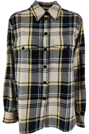 Aspesi Dames, Blouses & Shirts, Zwart, Maat: M Katoen