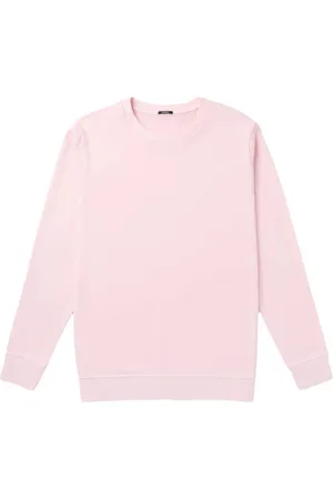 Denham Heren, Sweatshirts & Hoodies, Roze, Maat: XL Katoen