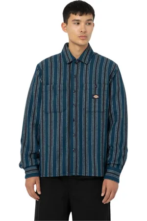 Dickies Heren, Overhemden, Blauw, Maat: XL