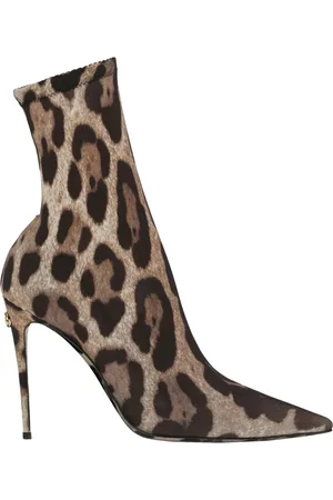 Dolce & Gabbana Dames, Schoenen, Bruin, Maat: 37 1/2 EU Polyamide