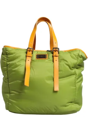 Dolce & Gabbana Dames, Tassen, Groen, Maat: ONE Size Nylon