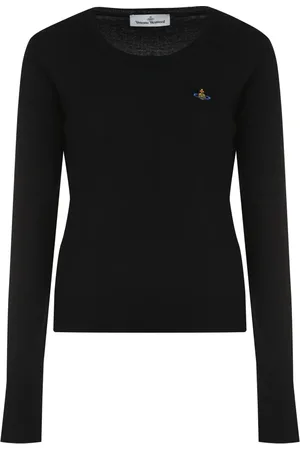 Vivienne Westwood Dames, Truien, Zwart, Maat: L Wol